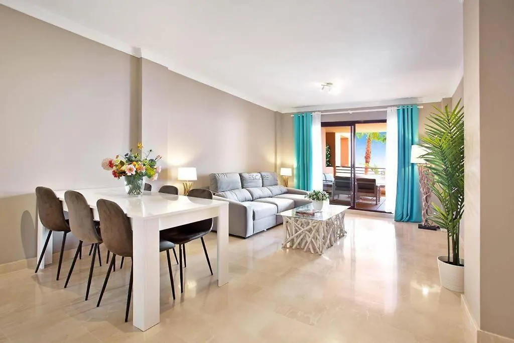 Estrella De Mar Zeezicht En Uitkijk Op Gibraltar 40M2 Terras Incl Zwembad Las Garzas Manilva Apartment