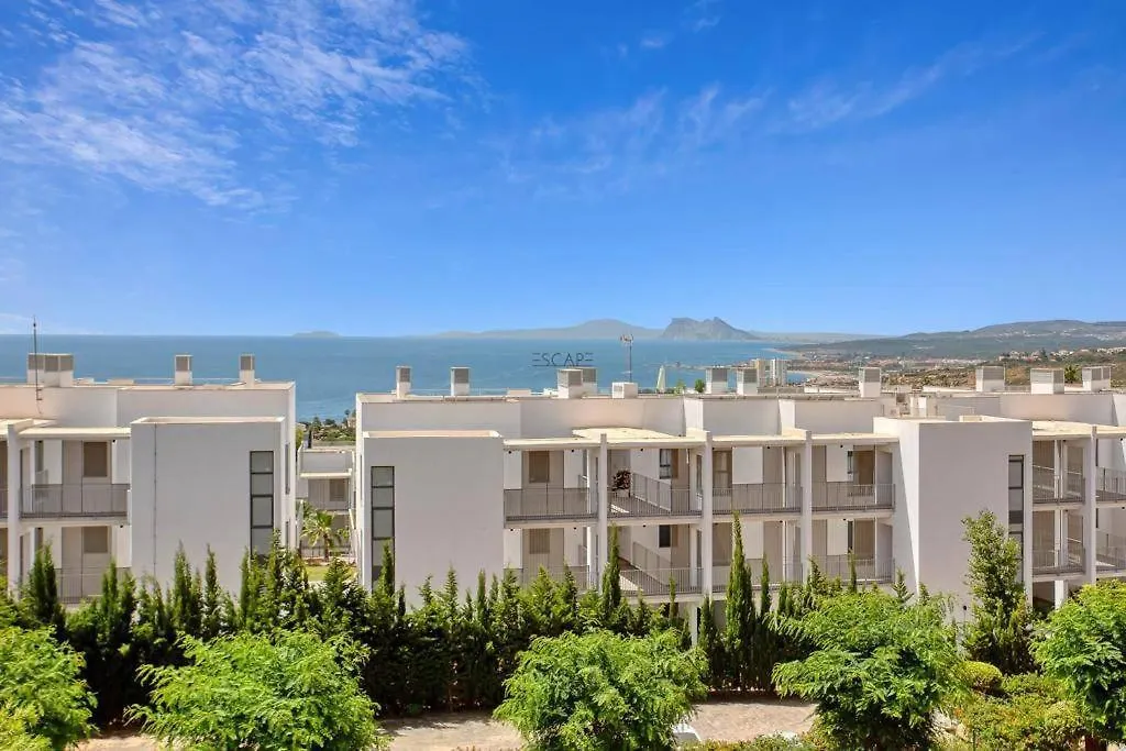 Apartment Estrella De Mar Zeezicht En Uitkijk Op Gibraltar 40M2 Terras Incl Zwembad Las Garzas Manilva