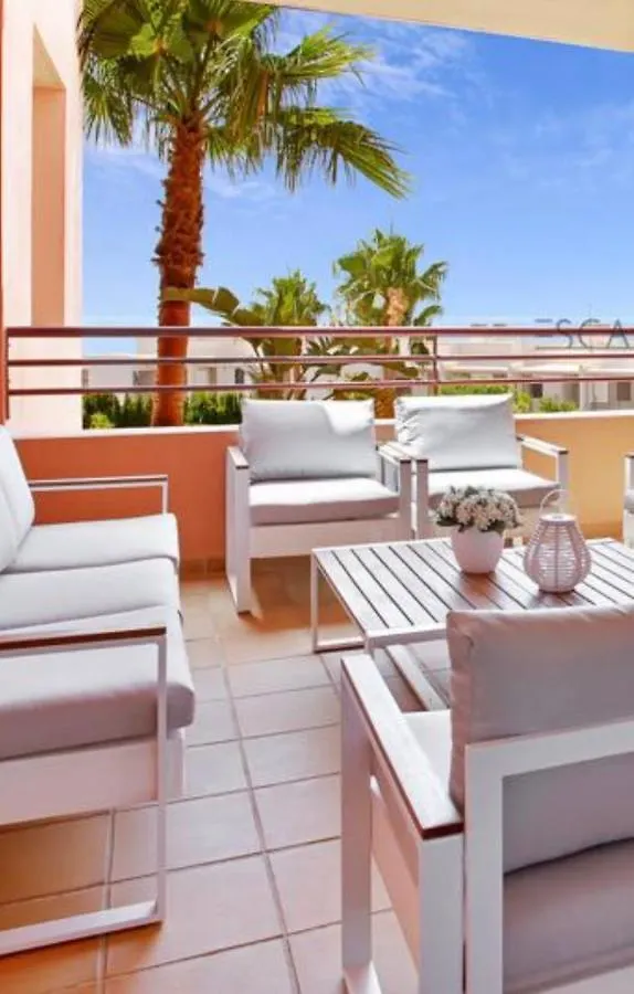 Apartment Estrella De Mar Zeezicht En Uitkijk Op Gibraltar 40M2 Terras Incl Zwembad Las Garzas Manilva